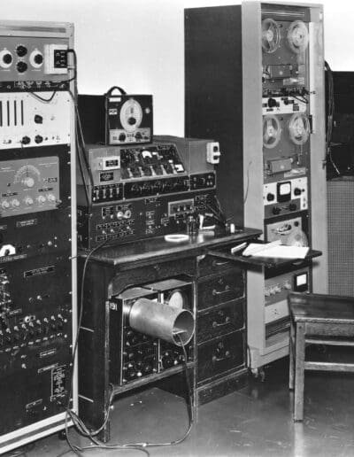 1st EMS Studio at the Univ. of Illinois (1958)