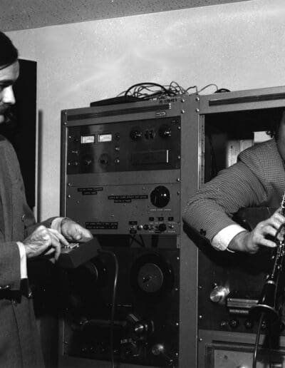 Phil Musser and Paul Zonn in the Univ. of Illinois EMS (1972)