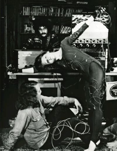 Joseph Pinzarrone, Tom Noggle & Debra Lowen at the Univ. of Illinois EMS (1973)