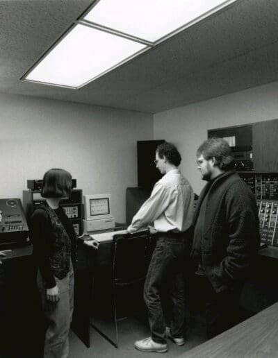 20b. Studio B (1994) grad students Steve Ricks, Linda Antas, Richard Power, & Judd Danby