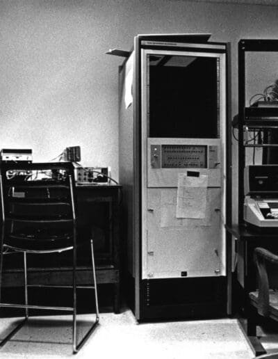 TI980A Synthesis Project in Studio D (1976)