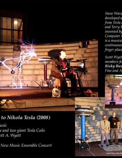 24a. Scott A. Wyatt's Risky Business Tesla Coil performance (2009)