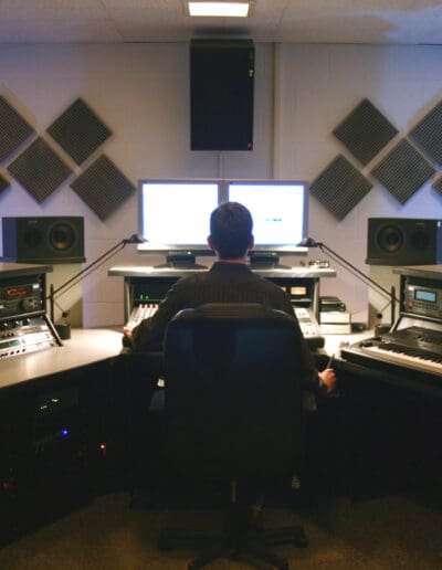 25. EMS Assistant John Ritz in Studio D (2009)