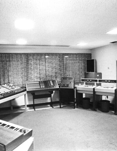 Studio A of the Univ. of Illinois EMS (1979)
