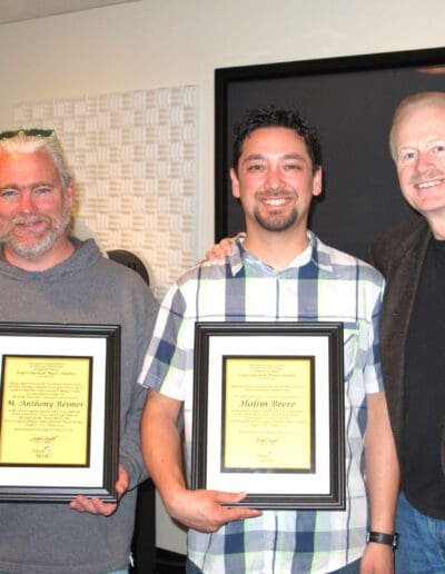 32b. EMS awards, Tony Reimer, Halim Beere, Scott Wyatt (2014)