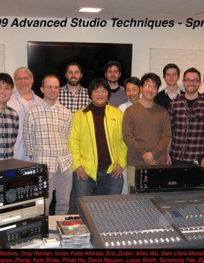 36. EMS Advanced Studio Techniques class (2016)